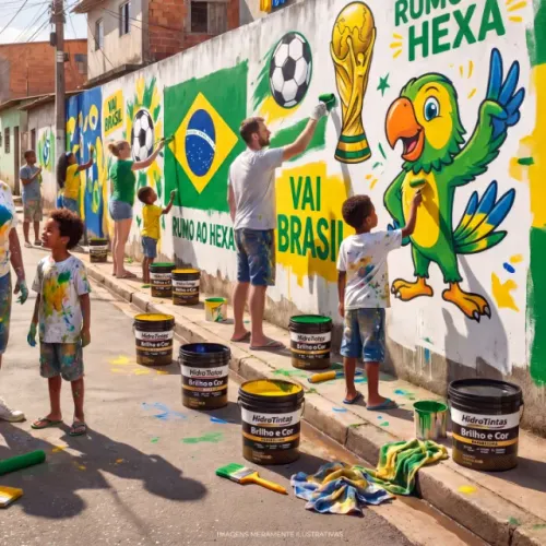 !!AS CORES DA COPA CHEGARAM!!
