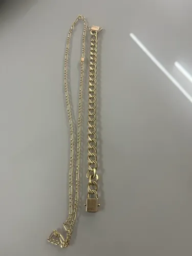 Vendo corrente e pulseira d ouro