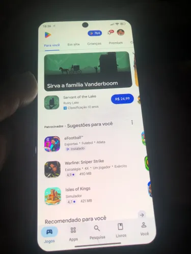POCO X5 256 gb e 8+4 de RAM