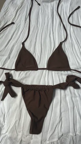 Conjunto de Biquíni Marrom