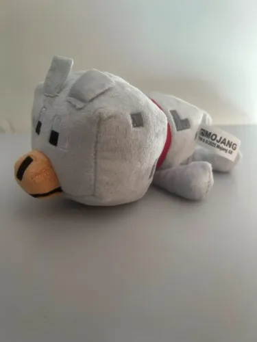 Pelúcia Do Minecraft, Lobo. (mojang)