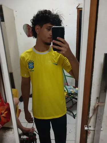 Camisa Seleção Brasileira 2026 Linha Nacional Nike Amarela