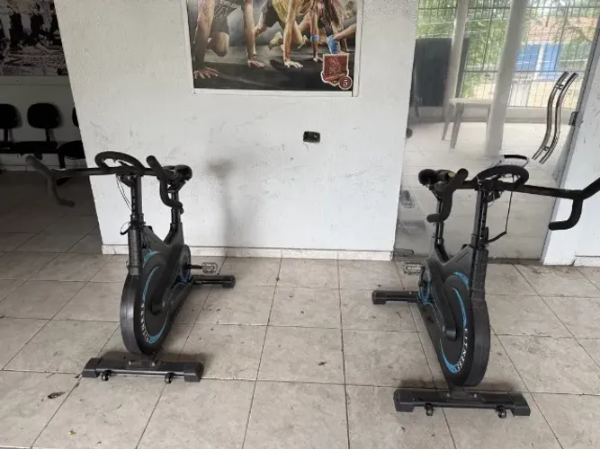 Lote de equipamentos de academia usados - 41 itens - Maceió
