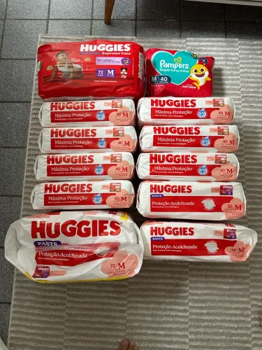 Fraldas Huggies