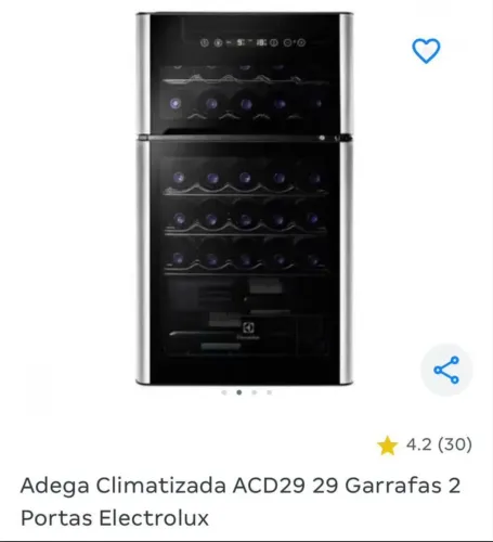 Adega Eletrolux 2 Portas 