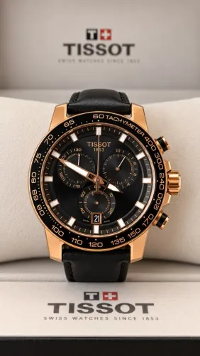 Tissot Rosé Preto Chronograph Original