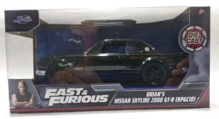 Miniatura Nissan Skyline 2000 GT-R Velozes e Furiosos Jada 1:32