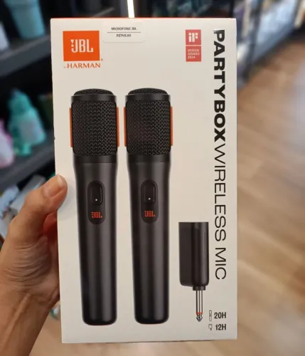 MICROFONE PARTYBOX WIRELESS MIC JBL