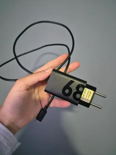 Carregador Original Motorola 68w (Turbo Power) Tipo C