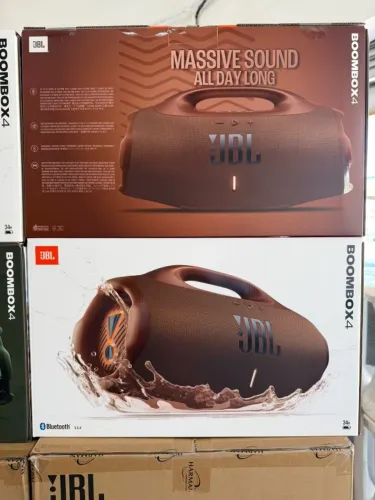 Caixa de Som JBL Boombox 4 MARROM - Nova - Lacrada