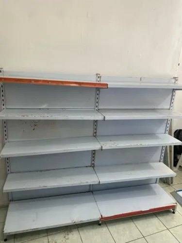 Prateleira gôndola de ferro 2m
