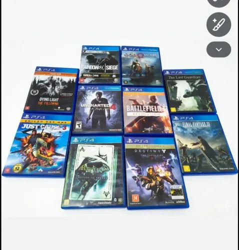 JOGOS PARA PS4 VENDA OU TROCA