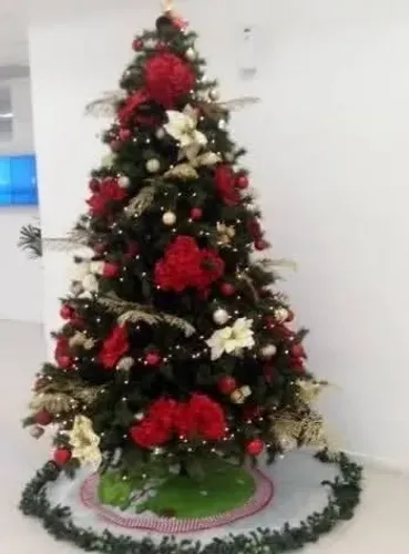 Árvore de Natal decorada