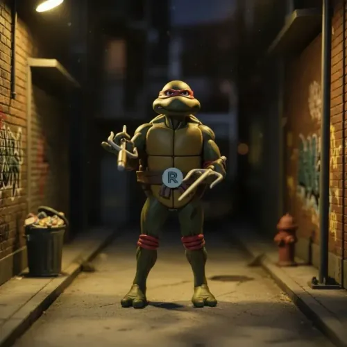 Neca TMNT Tartarugas Ninja Raphael