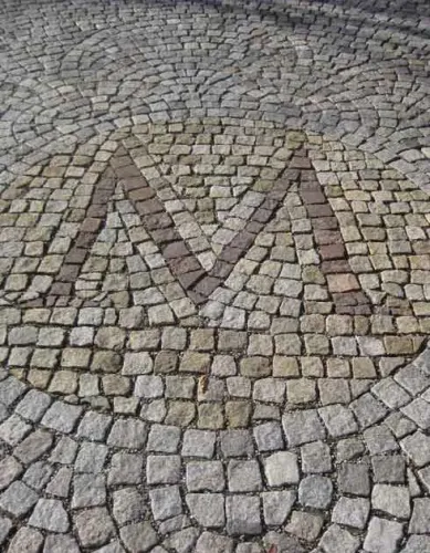 Calçada em Pedra