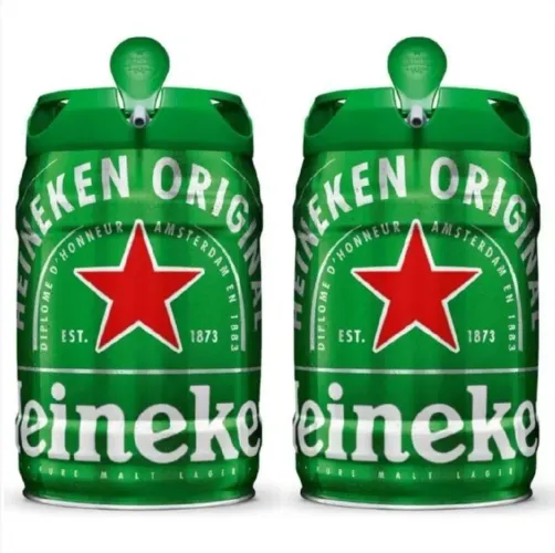 2 barris de Heineken vazios
