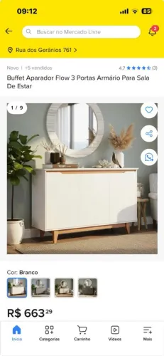 Móveis decoração