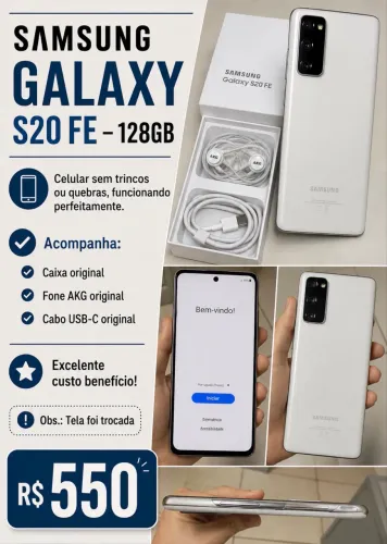 SAMSUNG GALAXY S20FE - IMPERDÍVEL