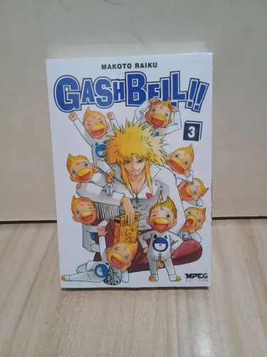 Mangá Gash Bell Volume 3 Lacrado
