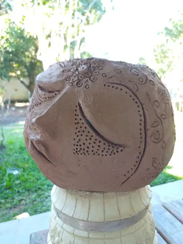 Escultura vaso