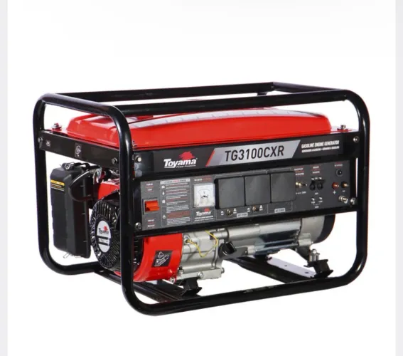 Gerador de Energia a Gasolina Aberto 3,1 Kva Bivolt com AVR Toyama