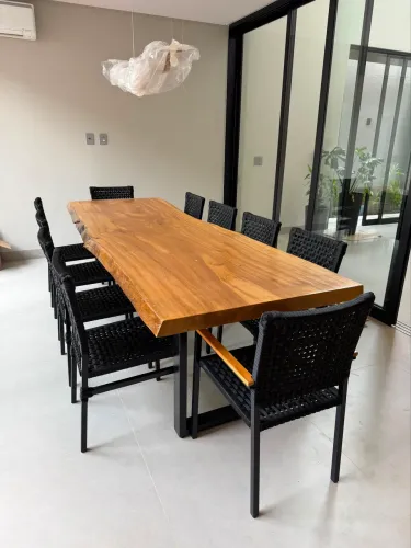 Mesa de madeira premium