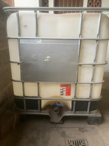 Tanque quadrado para produtos químicos, água etc, com capacidade 1000l