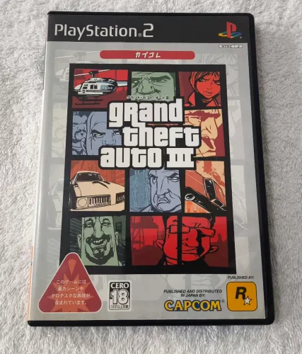 GTA lll PS2 Original Japonês 