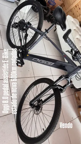 Bicicleta bike oggi 8.0 pedal assistido 