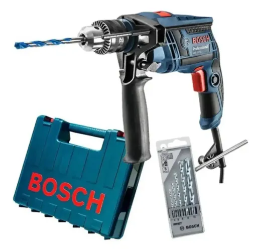 Bosch Furadeira de Impacto GSB 13 RE-M - 750W 220V, em maleta