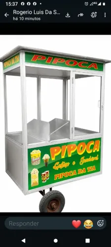 Carroça de pipoca