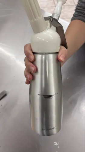 Garrafa sifão para chantilly 