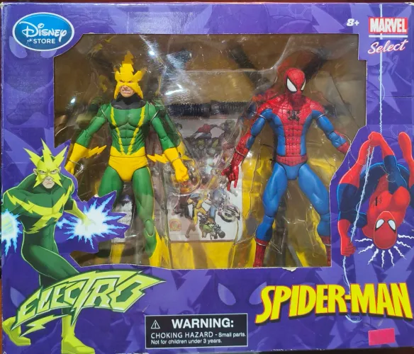 MARVEL SELECT/SPIDER MAN VS ELECTRO 