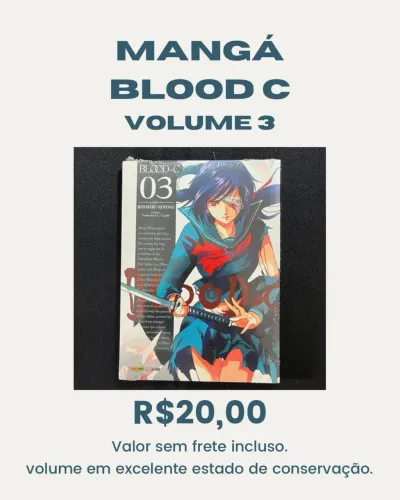 Mangá blood C volume 03