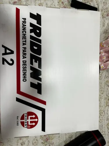 Prancheta de Desenho Trident A2 com Régua Paralela 