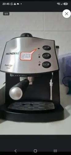 Cafeteira expresso Mondial 220v
