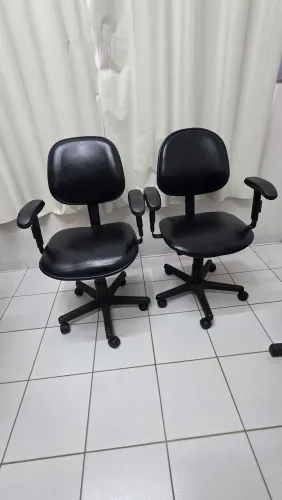 Kit 2 cadeiras escritório