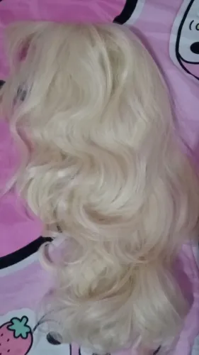 Peruca Cosplay Loira | Nunca Usada
