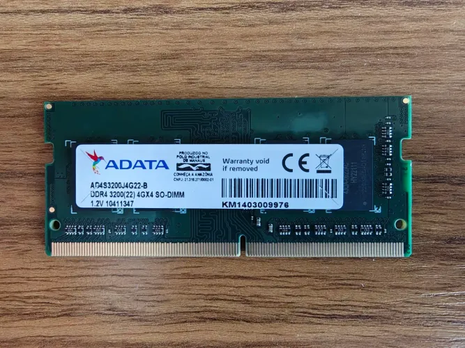 Memória Ram Notebook DDR4 3200 4Gb