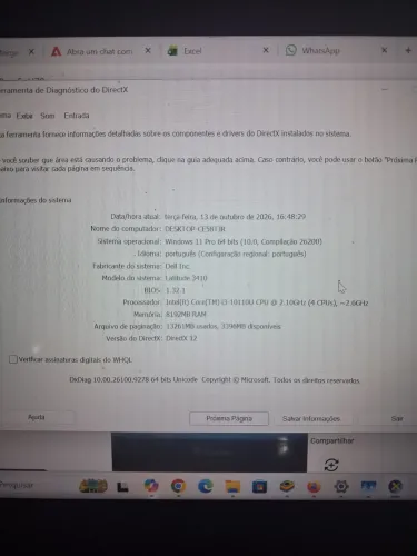 Notebook seminovo em perfeitas condições