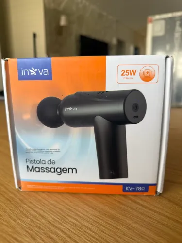 Pistola Massageadora Inova Recarregável / Pistola de Massagem