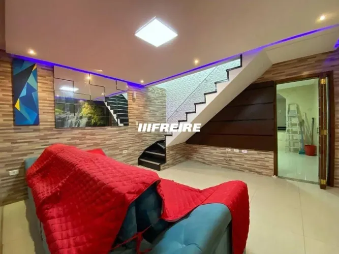 Sobrado com 2 dormitórios à venda, 140 m² por R$ 560.000,00 - Nova Gerti - São Caetano do