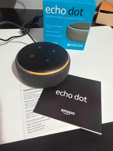 Amazon Echo Dot 3 + Central de Controle