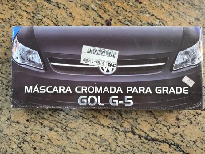 Máscara cromada grade Gol G5