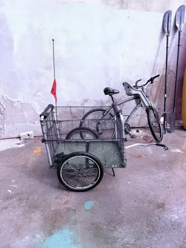 Reboque trailer para bicicleta