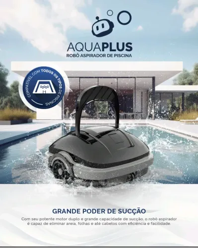 Robô aspirador de Piscina 