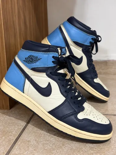 Tênis Nike Air Jordan 1 Obsidian