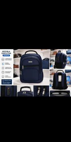 Mochila Executiva Premium Impermeável | Notebook | Viagem | Trabalho