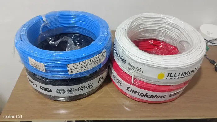 Fios , cabos flexíveis 2.5mm