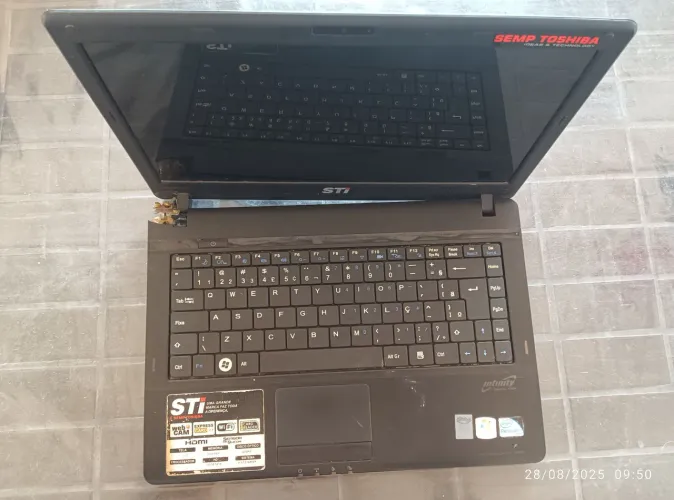 Retirada de peças STI 1422